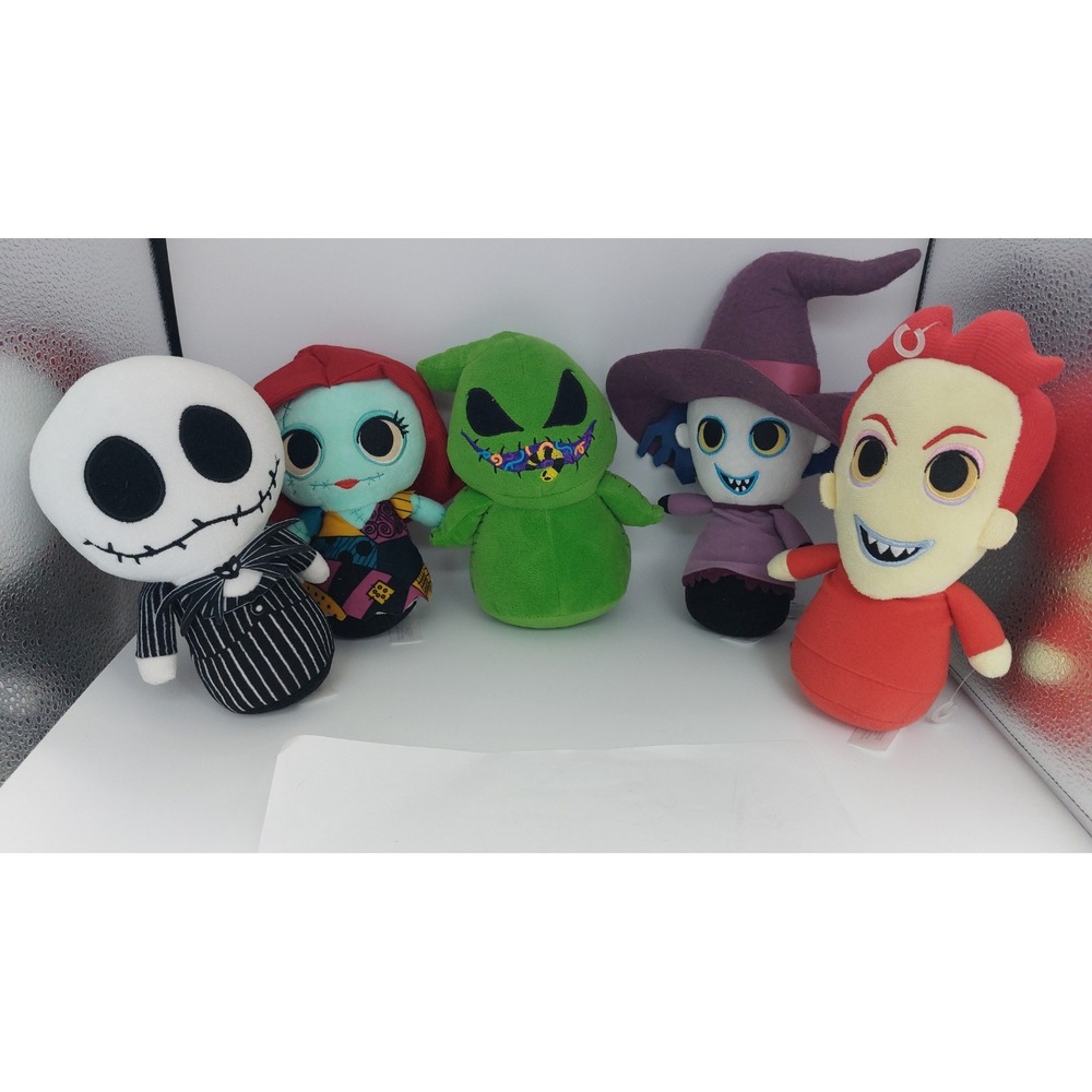 Funko Disney Cute Plush Jack Sally Lock Shock Oogie Nightmare Before Christmas